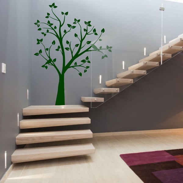 Example of wall stickers: Arbre et Oiseaux